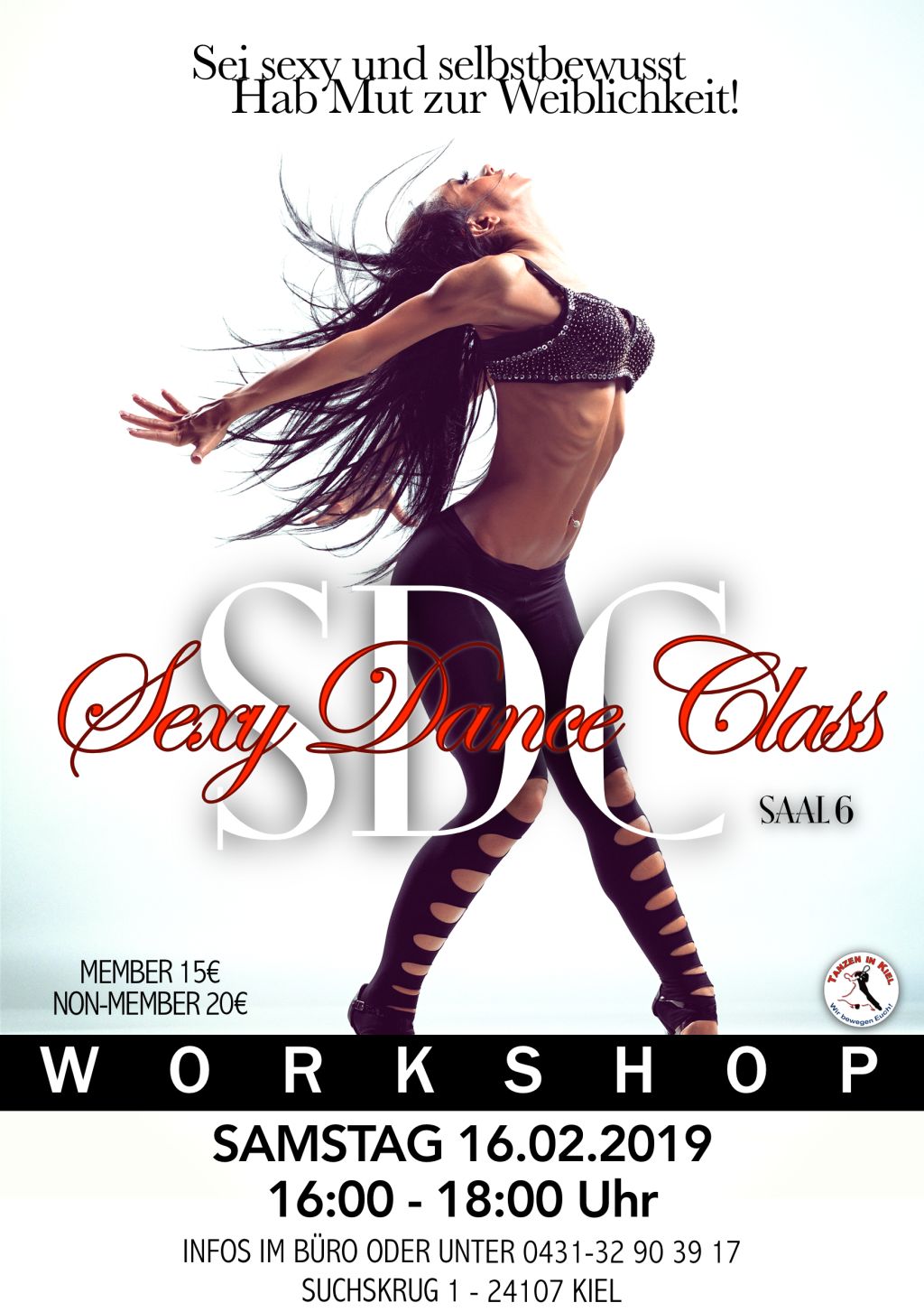 Sexy Dance Class Workshop | Tanzen in Kiel e.V.
